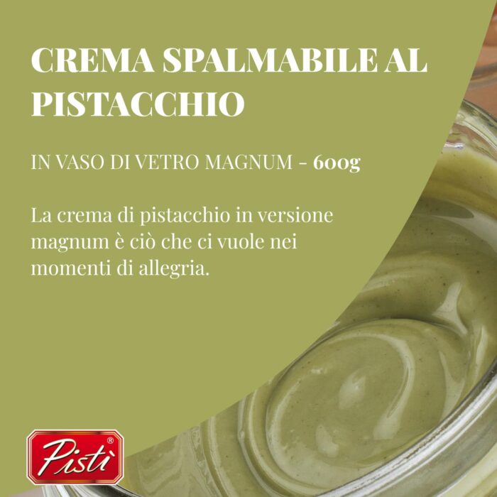 Pisti Cream of Pistachio from Sicily 21.2 Ounce (600g) - Image 2