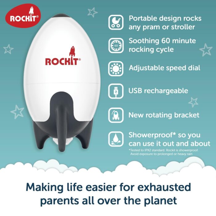 Rockit Rocker Rechargeable - Rock-It Portable Baby Sleep Aid - Image 3