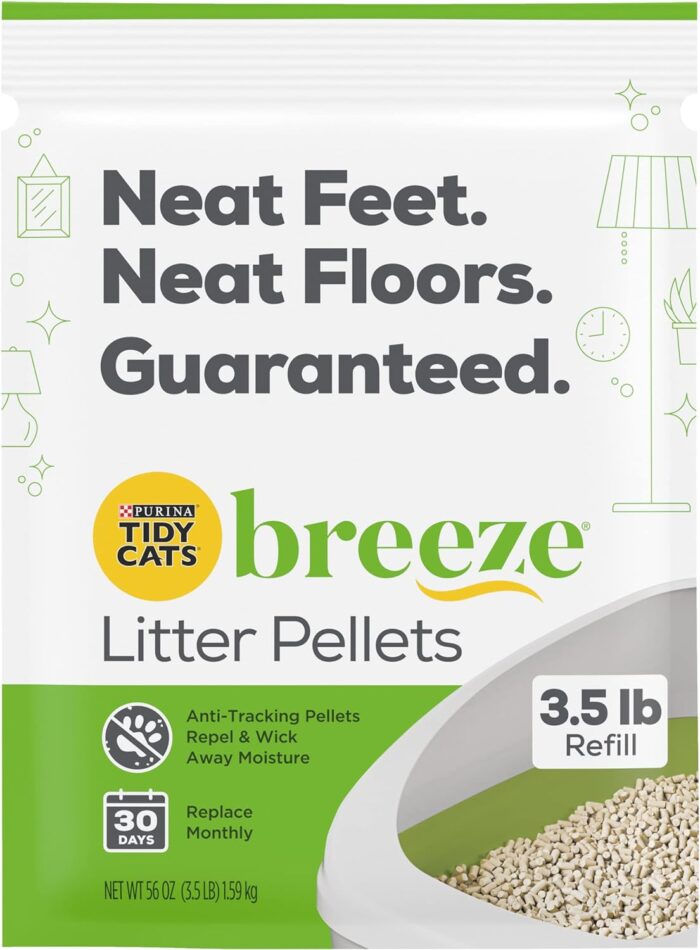 Purina Litter Tidy Cat Breeze Pellets, 3.5 lb (Pack of 4) - Image 2